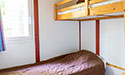 Chalet gouffre de Padirac, chambre avec lits superposés