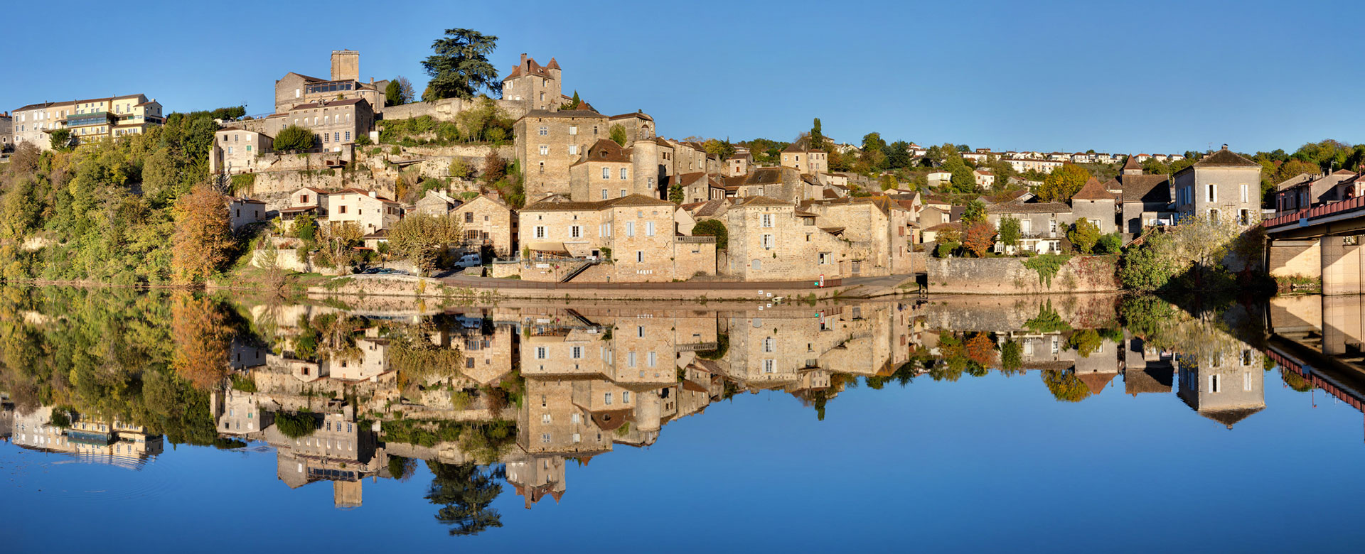 Sitios históricos del Occitanie cerca del camping en el Quercy
