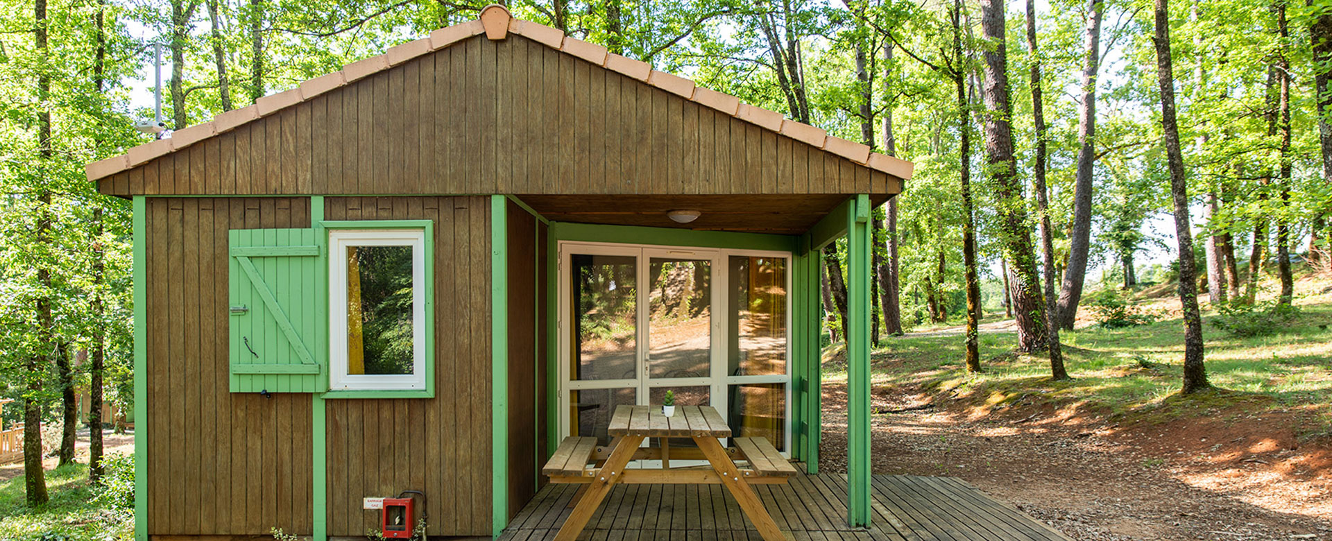 Chalet Autoire au camping l'Évasion en Occitanie