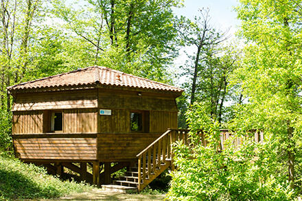 Chalet rental in the Lot, chalet Puy l'Evêque