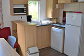 xxl mobile home's kitchen